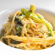 chitarra puntarelle burrata