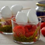 mozzarellla di bufala pomodori pistacchio