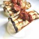 Involtini di melanzane con burrata e pomodorini secchi