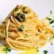 spaghetti con polpa di riccio